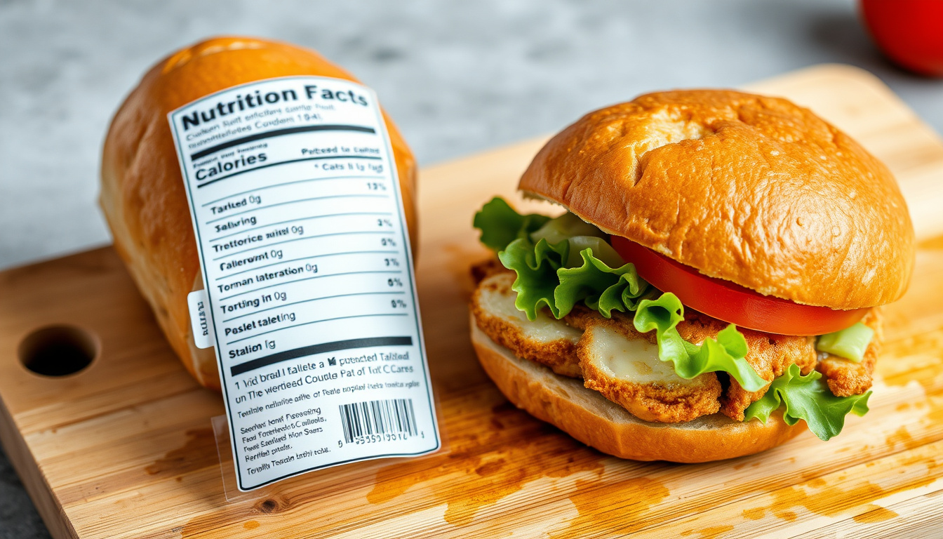How Many Calories in a Chicken Fillet Roll - Nutrition Facts - Focus ...